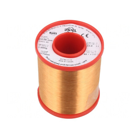 Sârmă Emailată 0,06mm 1kg Cu | Electronic-mag.ro | Componente Electronice