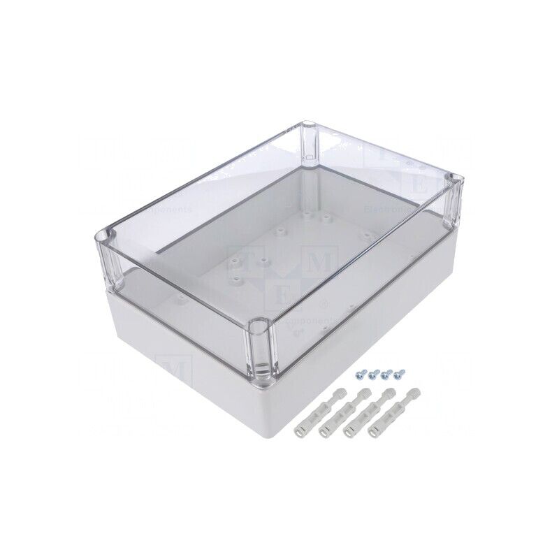 Carcasă universală policarbonat 175x250x100 mm transparentă | Electronic-mag.ro | Componente Electronice