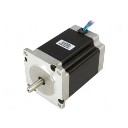 Motor: pas cu pas | 3,2VDC | Ax: crestătură D | max.1906mNm | 2,8A | STEPPER MOTOR: BIPOLAR 57×76MM 3.2V