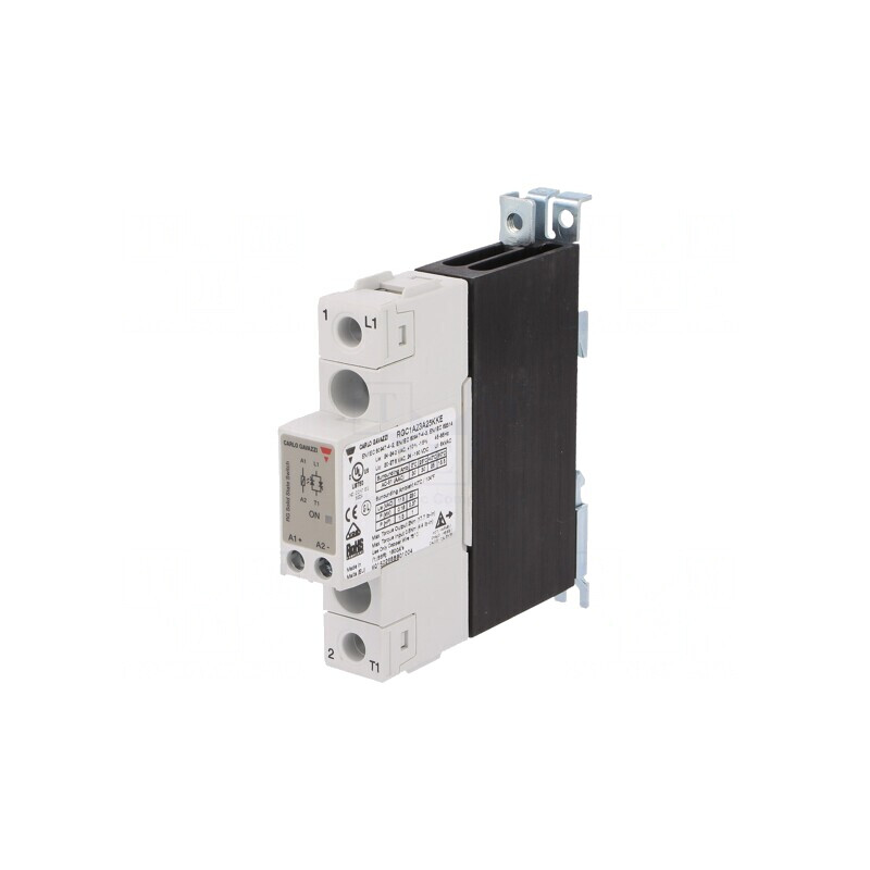 Releu Semiconductor 25A 1-Fazat 24-240VAC | Electronic-mag.ro | Componente Electronice
