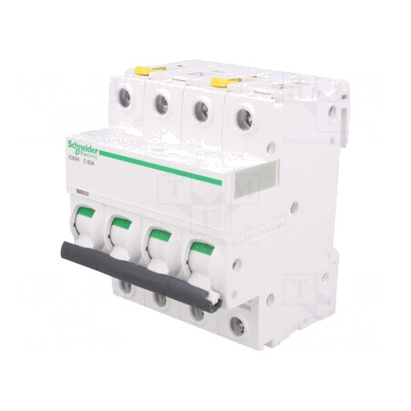 Întrerupător de Supracurent 4 Poli 63A 400VAC C | Electronic-mag.ro | Componente Electronice