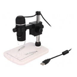 Microscop digital | Mărire: x10÷x300 | Sursă de alimentare: USB | NB-MIKR-300