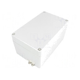 Carcasă Universală ATEX Aluminiu Gri 100x160x81mm | Electronic-mag.ro | Componente Electronice