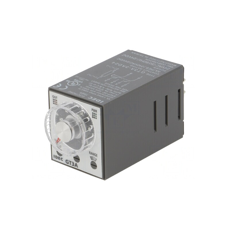 Timer DPDT 0,1s-180h 24VAC | Electronic-mag.ro | Componente Electronice Timer DPDT 0,1s-180h 24VAC | Electronic-mag.ro | Componente Electronice