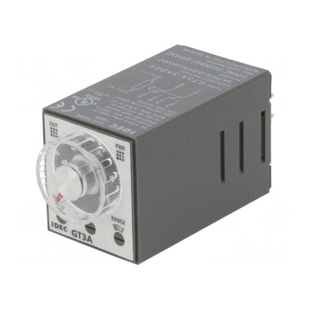 Timer DPDT 0,1s-180h 24VAC | Electronic-mag.ro | Componente Electronice
