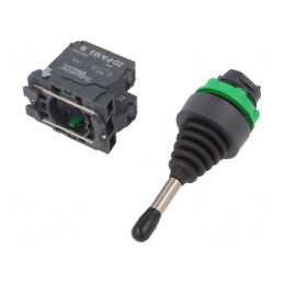Comutator Joystick 22mm 2NO Negru | Electronic-mag.ro | Componente Electronice
