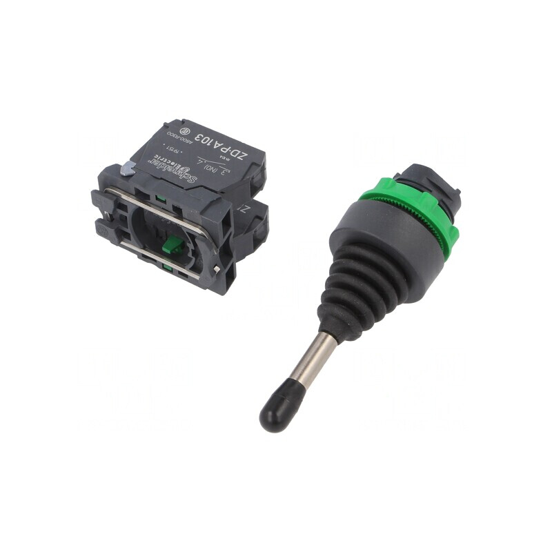 Comutator Joystick 22mm 2NO Negru | Electronic-mag.ro | Componente Electronice