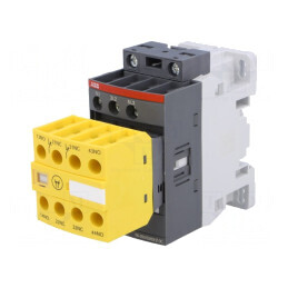 Contactor 3P NO 18A 3 Aux NC/NO | Electronic-mag.ro | Componente Electronice