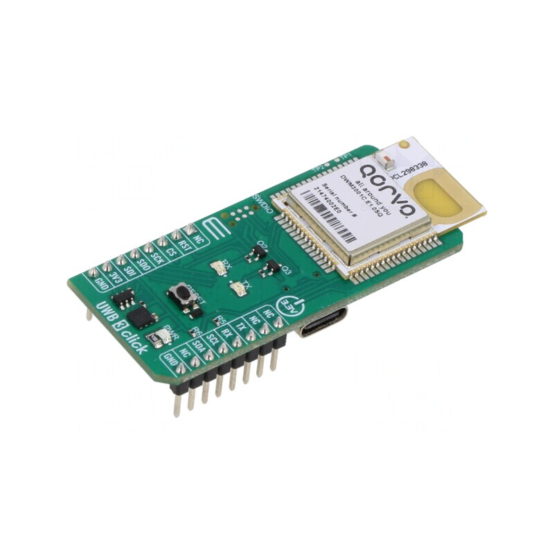 Click Board DWM3001 I2C/SPI/UART/USB Emitter-Receiver | Electronic-mag.ro | Componente Electronice
