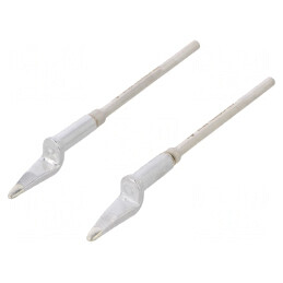 Vârf plat 2mm pentru stație de lipit ERSA 2buc | Electronic-mag.ro | Componente Electronice