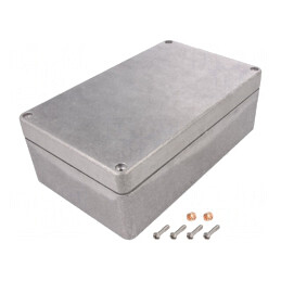 Carcasă Universală Aluminiu 160x260x90mm | Electronic-mag.ro | Componente Electronice