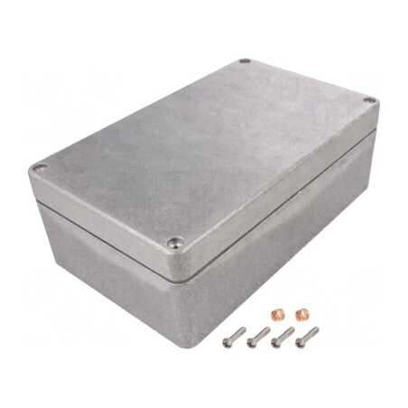 Carcasă Universală Aluminiu 160x260x90mm | Electronic-mag.ro | Componente Electronice