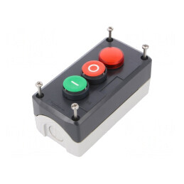 Casetă de Comandă Harmony XB5 cu 2 Butoane IP66 Plastic | Electronic-mag.ro | Componente Electronice