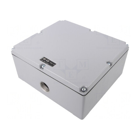 Carcasă universală 205x230x102mm cu orificiu | Electronic-mag.ro | Componente Electronice