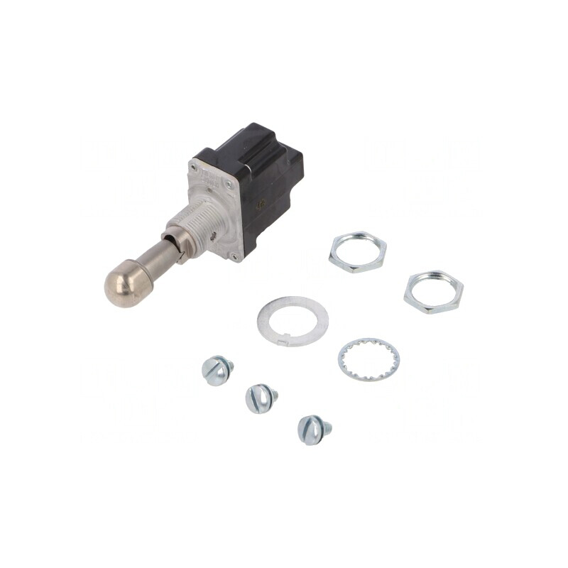 Comutator basculant SPDT ON-OFF-ON 10A 125VAC IP67 | Electronic-mag.ro | Componente Electronice