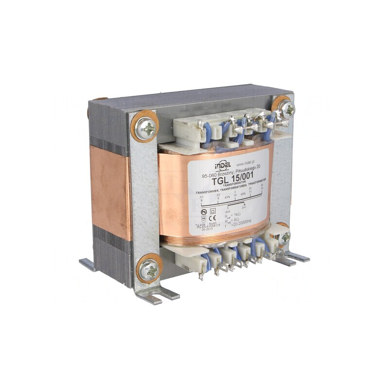 Transformator Difuzor 15VA 8Ω TGL 15/001 | Electronic-mag.ro | Componente Electronice