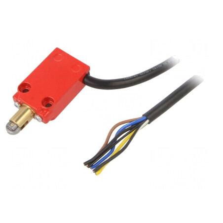 Limitator cursă rolă metalică Ø10mm 10A 250VAC | Electronic-mag.ro | Componente Electronice