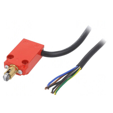 Limitator Cursă Rola Metalică Transversală Ø10mm NO NC 10A | Electronic-mag.ro | Componente Electronice