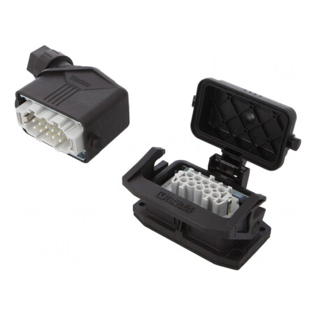 Conector HDC 10 PIN 500V 16A | Electronic-mag.ro | Componente Electronice