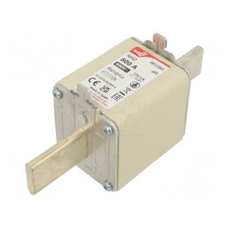 Siguranță NH2 500A 690VAC 550VDC Argintie | Electronic-mag.ro | Componente Electronice