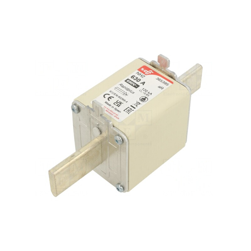 Siguranță aR 630A 690VAC/550VDC NH2 Argintie | Electronic-mag.ro | Componente Electronice Siguranță aR 630A 690VAC/550VDC NH2 Argintie | Electronic-mag.ro | Componente Electronice