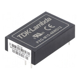 Convertor DC/DC 15W 18-75V la 12V/ -12V | Electronic-mag.ro | Componente Electronice