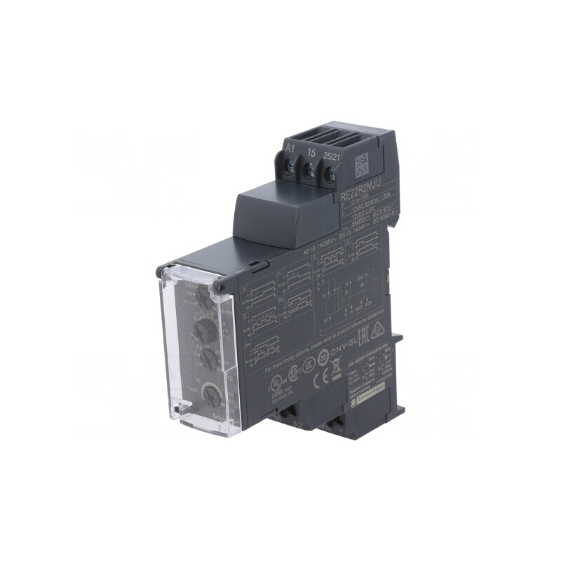 Timer DPDT 0.05s-100h 12VAC/DC | Electronic-mag.ro | Componente Electronice