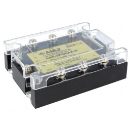 Releu Semiconductor 25A 3-Fazat 48-480VAC | Electronic-mag.ro | Componente Electronice
