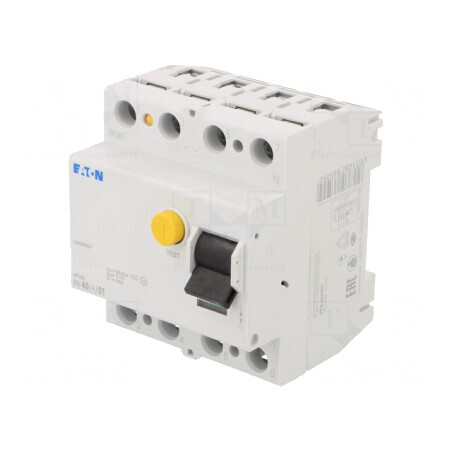 Întrerupător diferenţial 40A 100mA 4P IP20 | Electronic-mag.ro | Componente Electronice