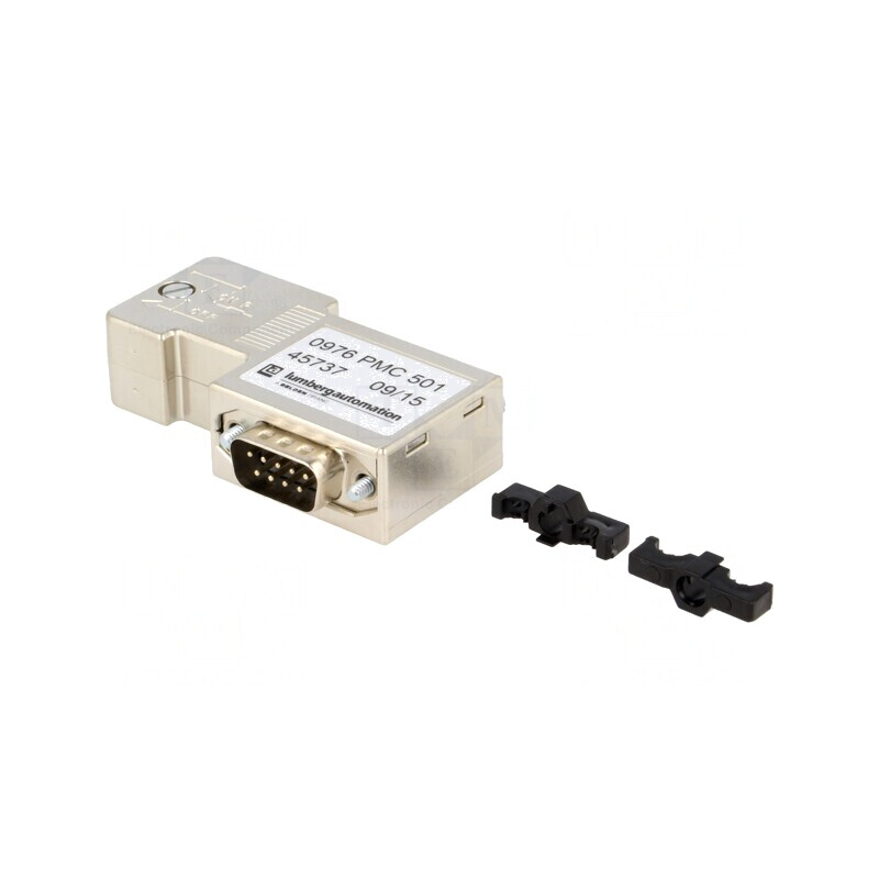Mufă D-Sub 9 PIN unghi 90° Profibus | Electronic-mag.ro | Componente Electronice