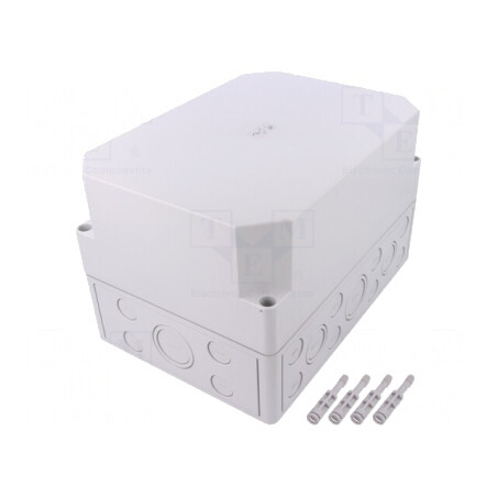 Carcasă universală gri IP66 180x254x165mm | Electronic-mag.ro | Componente Electronice