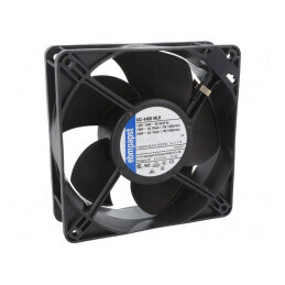 Ventilator AC axial 119x119x38mm 99m3/h 25dBA cu bilă | Electronic-mag.ro | Componente Electronice