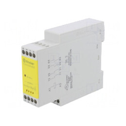 Releu de Siguranță 7S 24VDC 4 Canale pentru Șină DIN IP20 | Electronic-mag.ro | Componente Electronice