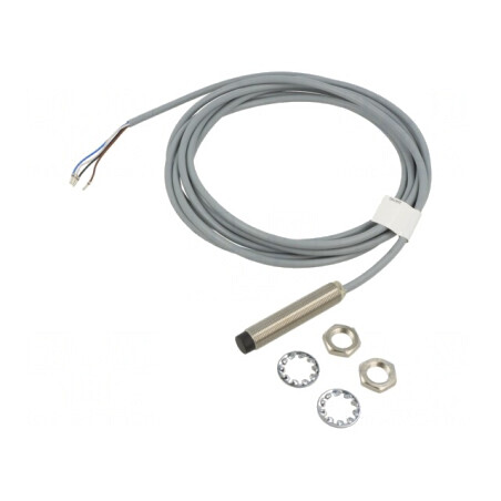 Senzor Inductiv PNP/NO/NC 0-4mm 10-30VDC M12 IP68 | Electronic-mag.ro | Componente Electronice