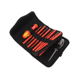 Kit șurubelnițe izolate 1kVAC Kraftform | Electronic-mag.ro | Componente Electronice