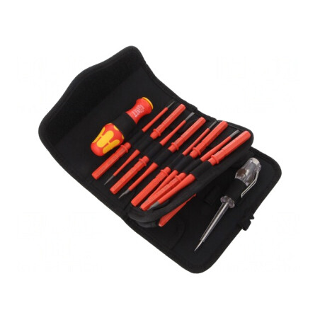 Kit șurubelnițe izolate 1kVAC Kraftform | Electronic-mag.ro | Componente Electronice