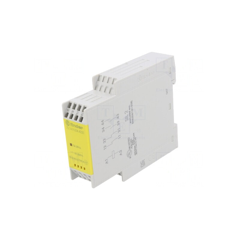 Modul Releu de Siguranță 24VDC pentru Șină DIN | Electronic-mag.ro | Componente Electronice Modul Releu de Siguranță 24VDC pentru Șină DIN | Electronic-mag.ro | Componente Electronice
