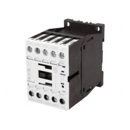 Contactor 4P NC x2 NO x2 24VDC 4A pentru şină DIN | Electronic-mag.ro | Componente Electronice