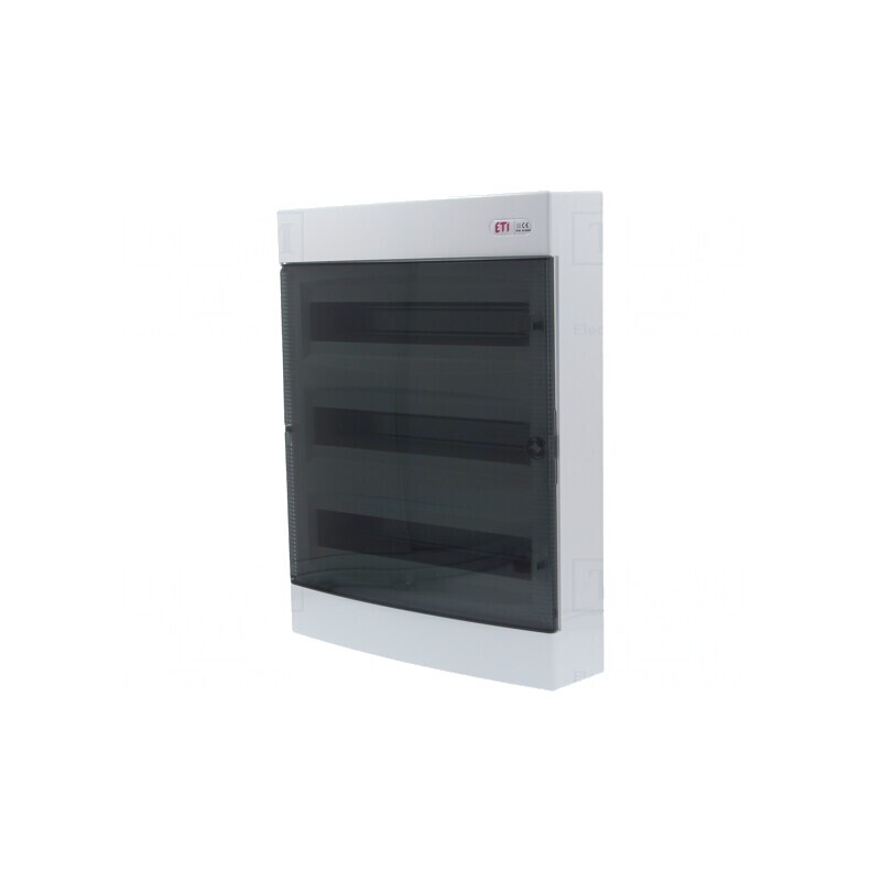 Carcasă modulară albă IP40 54 module ABS 3x18PT-S | Electronic-mag.ro | Componente Electronice Carcasă modulară albă IP40 54 module ABS 3x18PT-S | Electronic-mag.ro | Componente Electronice
