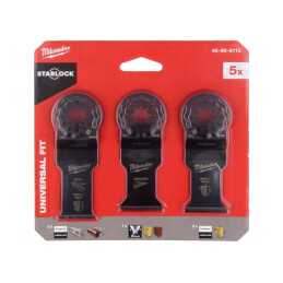 Set lame ferăstrău multitool, lemn, metal, 5 buc. | Electronic-mag.ro | Componente Electronice