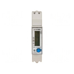 Contor Digital 1-Fază LCD pentru Șină DIN | Electronic-mag.ro | Componente Electronice