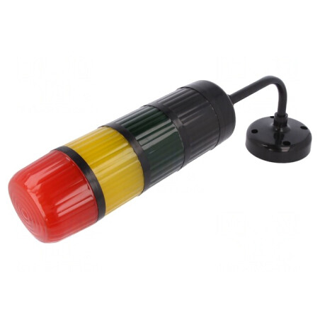 Coloană de Semnalizare LED Roşu/Galben/Verde | Electronic-mag.ro | Componente Electronice
