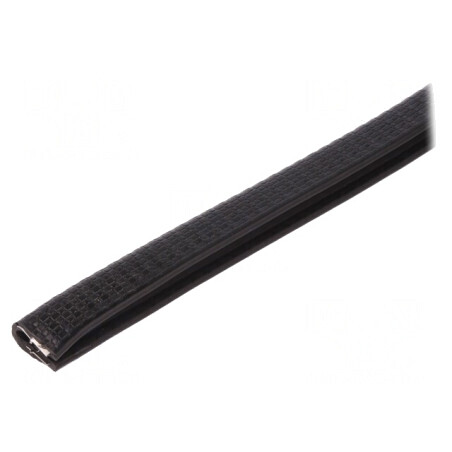 Ecran PVC 10m Negru 14mm | Electronic-mag.ro | Componente Electronice