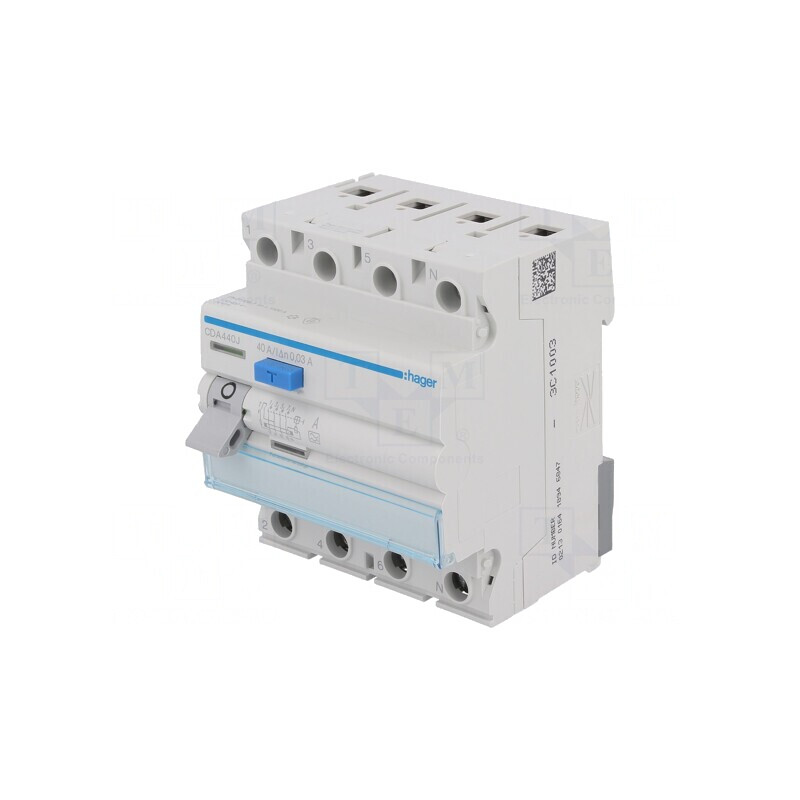 Întrerupător diferenţial 40A 30mA 3 Poli IP20 | Electronic-mag.ro | Componente Electronice Întrerupător diferenţial 40A 30mA 3 Poli IP20 | Electronic-mag.ro | Componente Electronice