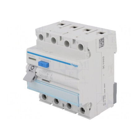 Întrerupător diferenţial 40A 30mA 3 Poli IP20 | Electronic-mag.ro | Componente Electronice