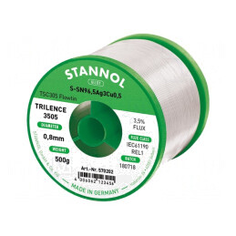 Sârmă de Lipit Fără Plumb 0,8mm 500g | Electronic-mag.ro | Componente Electronice