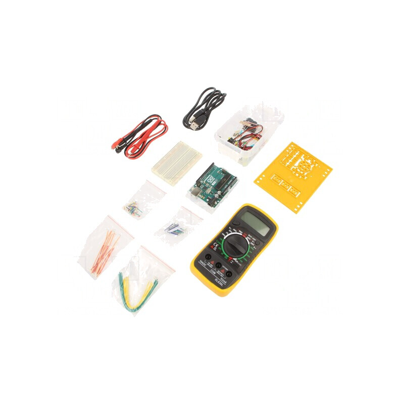 Arduino Student Kit - Educațional cu Alimentare 5VDC, USB B, ICSP, Soclu Pini | Electronic-mag.ro | Componente Electronice