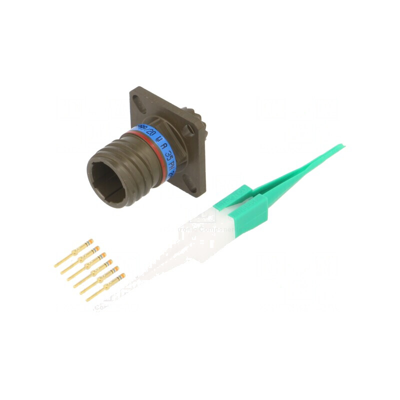 Conector Militar Dimensiune 9 MIL-DTL-38999 Series III Oliv | Electronic-mag.ro | Componente Electronice Conector Militar Dimensiune 9 MIL-DTL-38999 Series III Oliv | Electronic-mag.ro | Componente Electronice