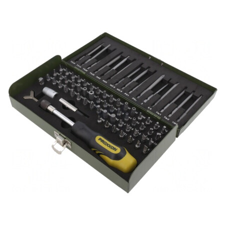 Set Capete Șurubelniță cu Geantă, 75 Buc. | Electronic-mag.ro | Componente Electronice