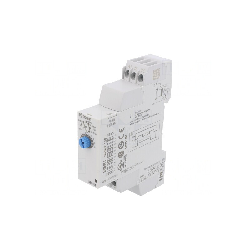 Timer SPDT 250VAC/8A 24-240VAC/DC IP20 | Electronic-mag.ro | Componente Electronice